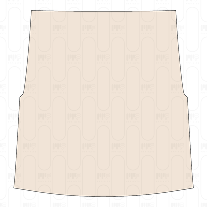 Roof without mounted Antenna cutout