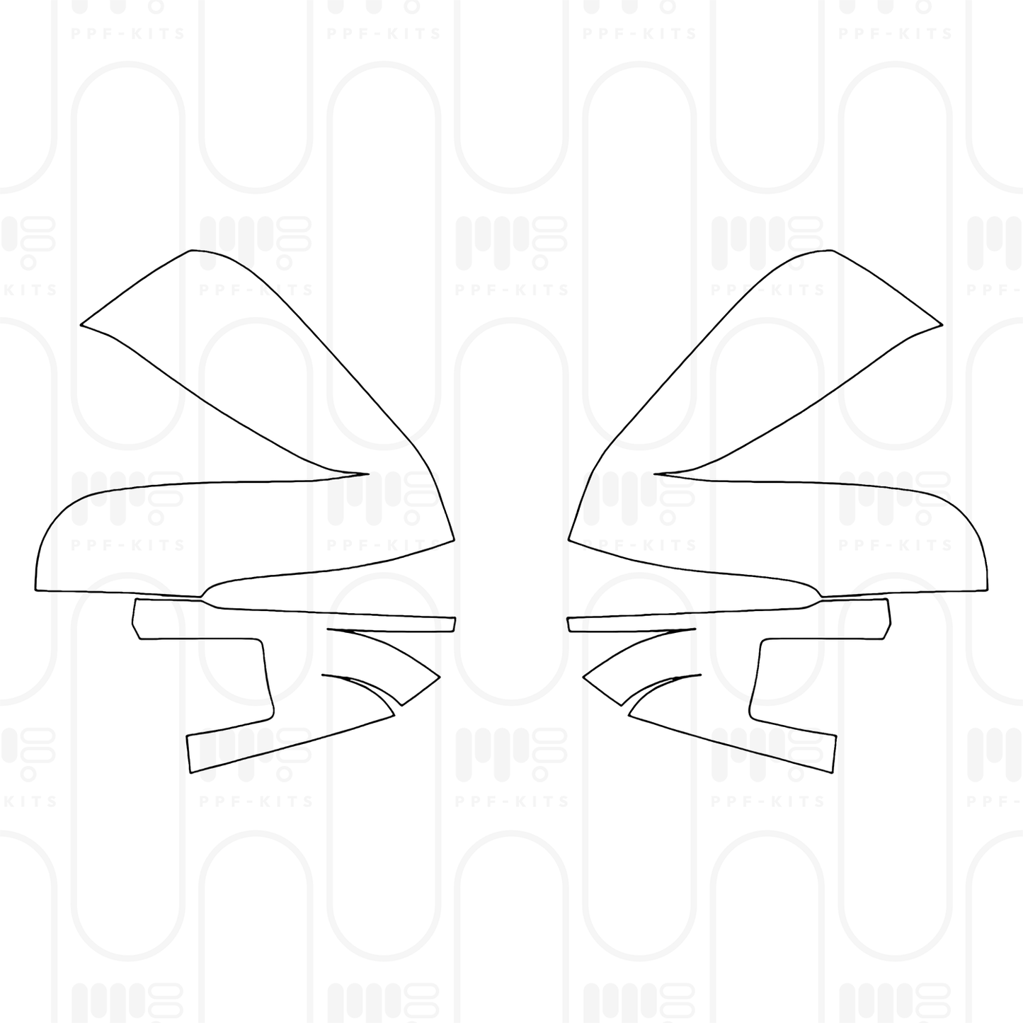 Pre-Cut PPF Toyota Highlander (US) Platinum 2026