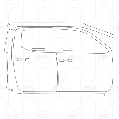 Pre-Cut PPF Toyota Tacoma Double Cab Trailhunter 2026