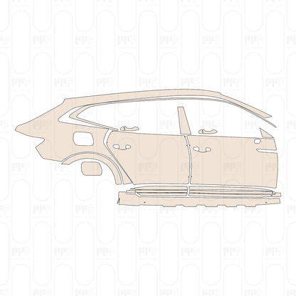 Pre-Cut PPF Volkswagen CC Shooting Brake 2025