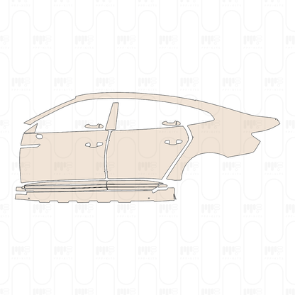 Pre-Cut PPF Volkswagen CC Sedan 2025