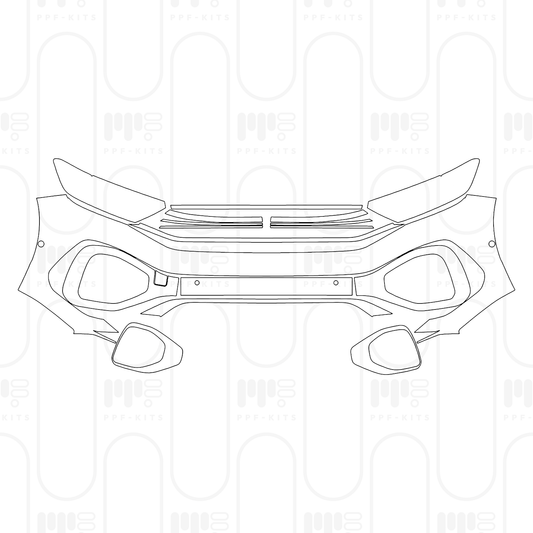 Pre-Cut PPF Volkswagen T-Roc (EU) R-line 2025