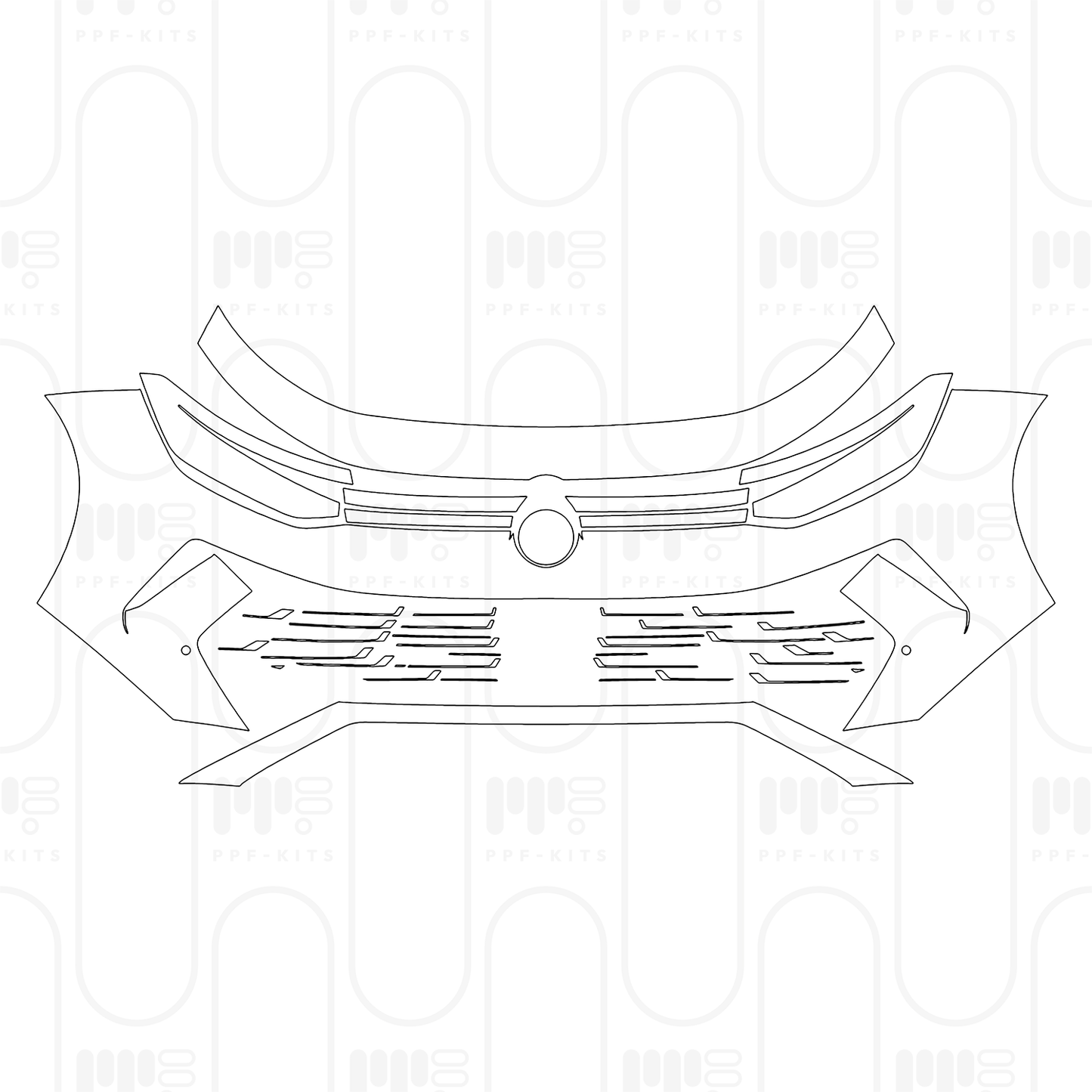Pre-Cut PPF Volkswagen Tayron L (CN) Base 2026