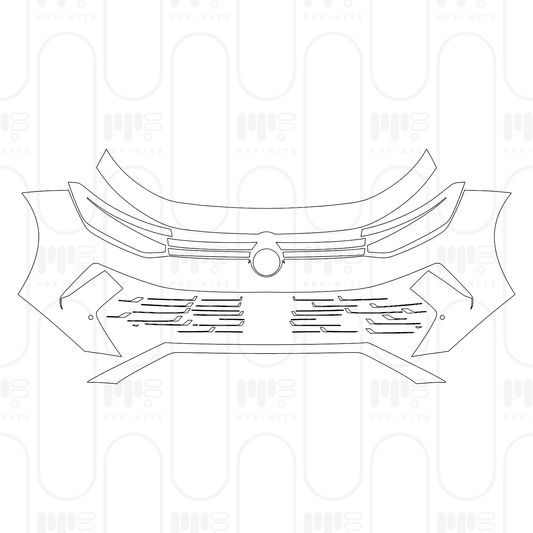 Pre-Cut PPF Volkswagen Tayron Base 2025