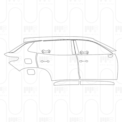 Pre-Cut PPF Volkswagen Tayron L (CN) Base 2026