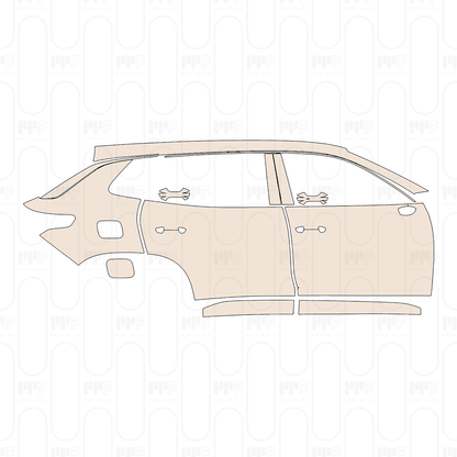 Pre-Cut PPF Volkswagen Tayron L (CN) Base 2025