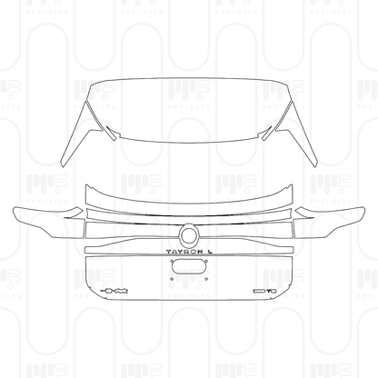 Pre-Cut PPF Volkswagen Tayron L (CN) Base 2026