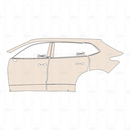 Pre-Cut PPF Volkswagen Tiguan L Pro Base 2026