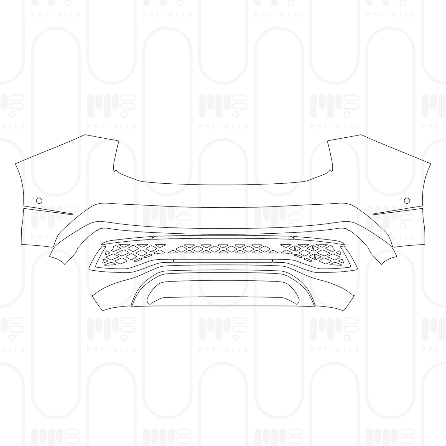 Pre-Cut PPF Volkswagen Tiguan L Pro R-Line 2025