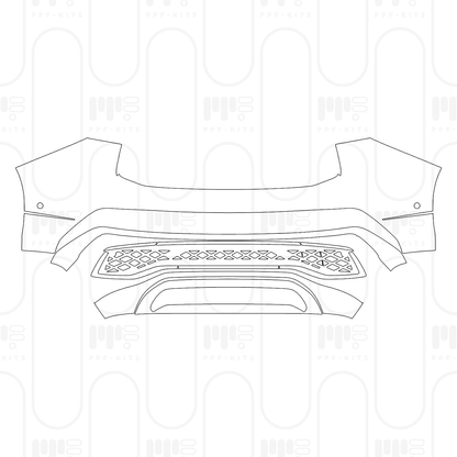 Pre-Cut PPF Volkswagen Tiguan L Pro R-Line 2025