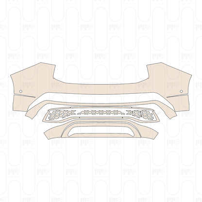 Pre-Cut PPF Volkswagen Tiguan L Pro R-Line 2026