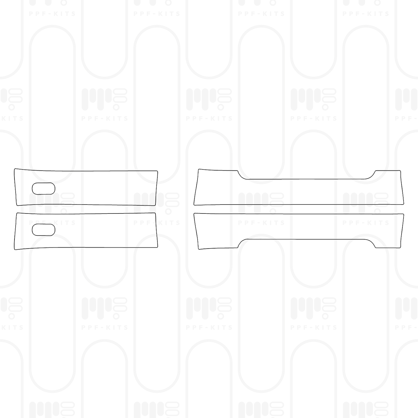 Pre-Cut PPF Volkswagen Tiguan L Pro R-Line 2025
