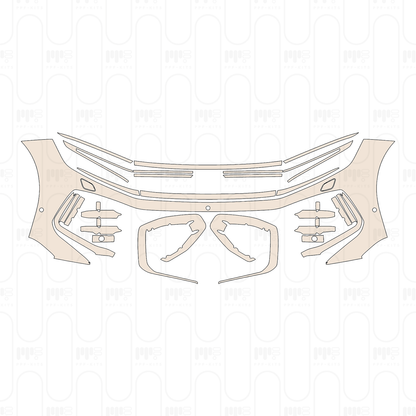 Pre-Cut PPF Volkswagen Touareg R-Line 2026