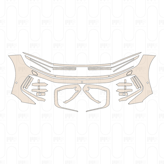 Pre-Cut PPF Volkswagen Touareg R-Line 2026