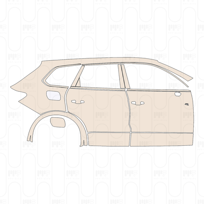 Pre-Cut PPF Volkswagen Touareg R 2026