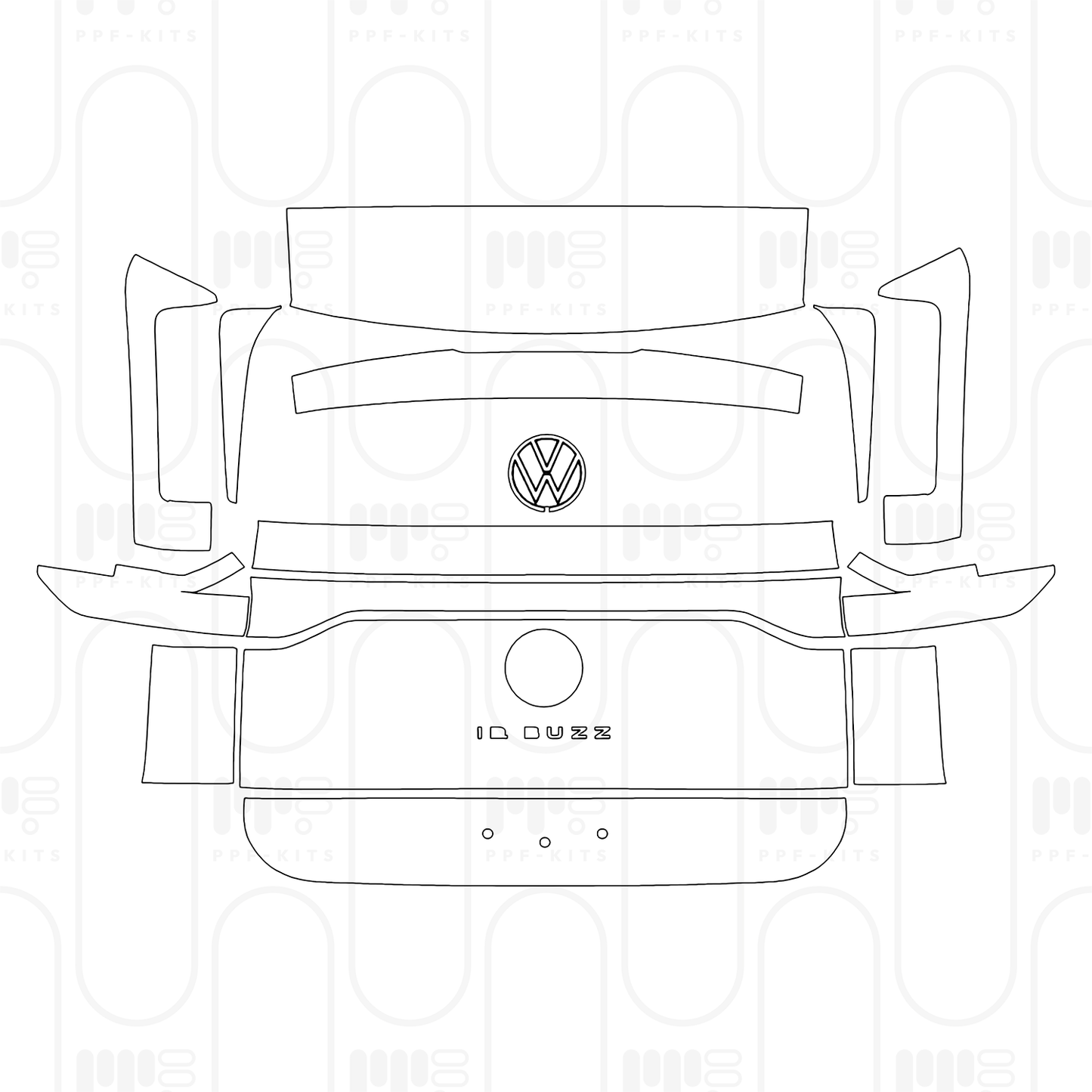 Pre-Cut PPF Volkswagen ID.BUZZ Standard Wheelbase Cargo 2026