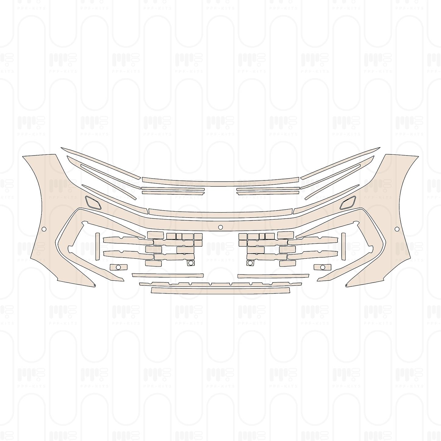 Pre-Cut PPF Volkswagen Touareg R 2026