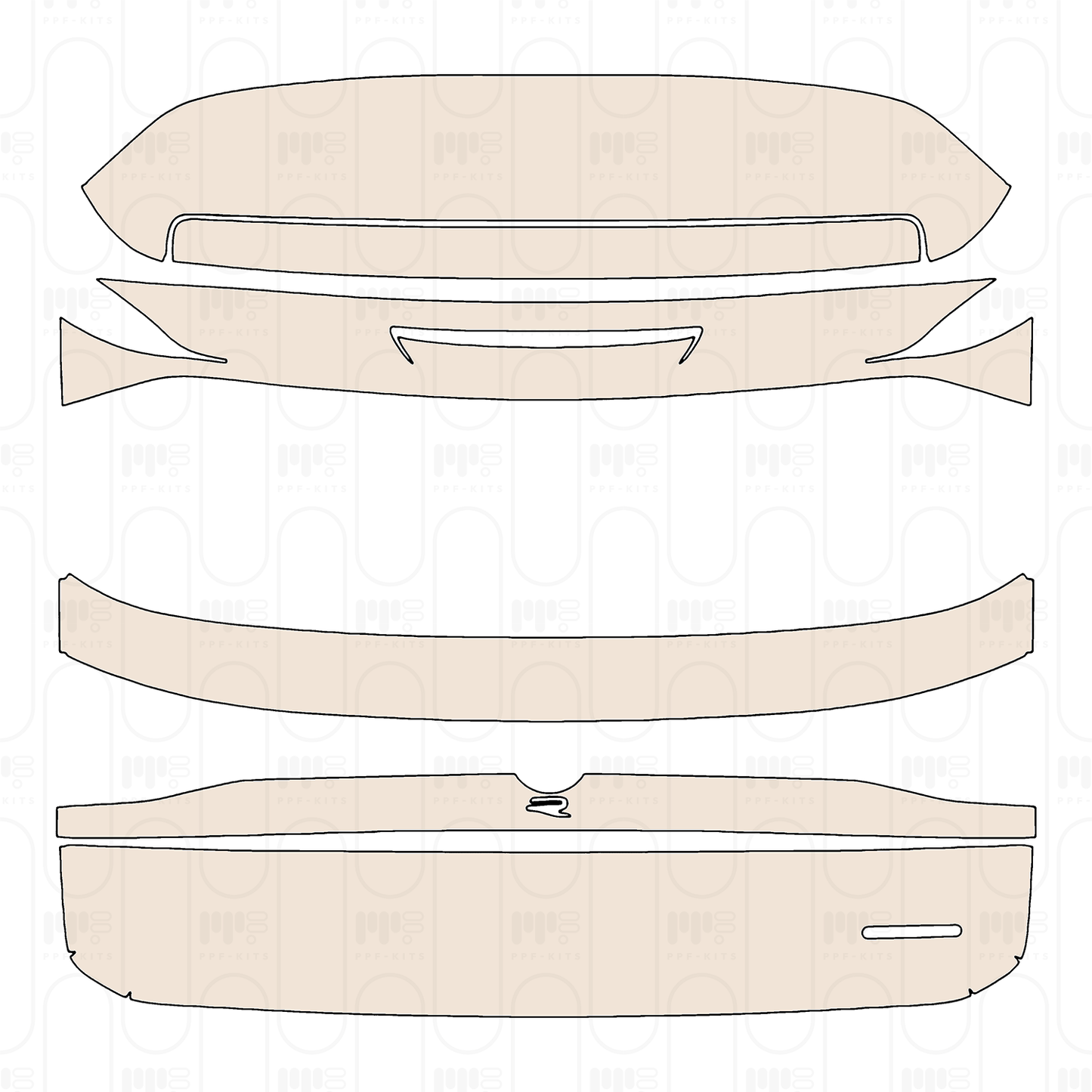 Pre-Cut PPF Volkswagen Touareg R 2026