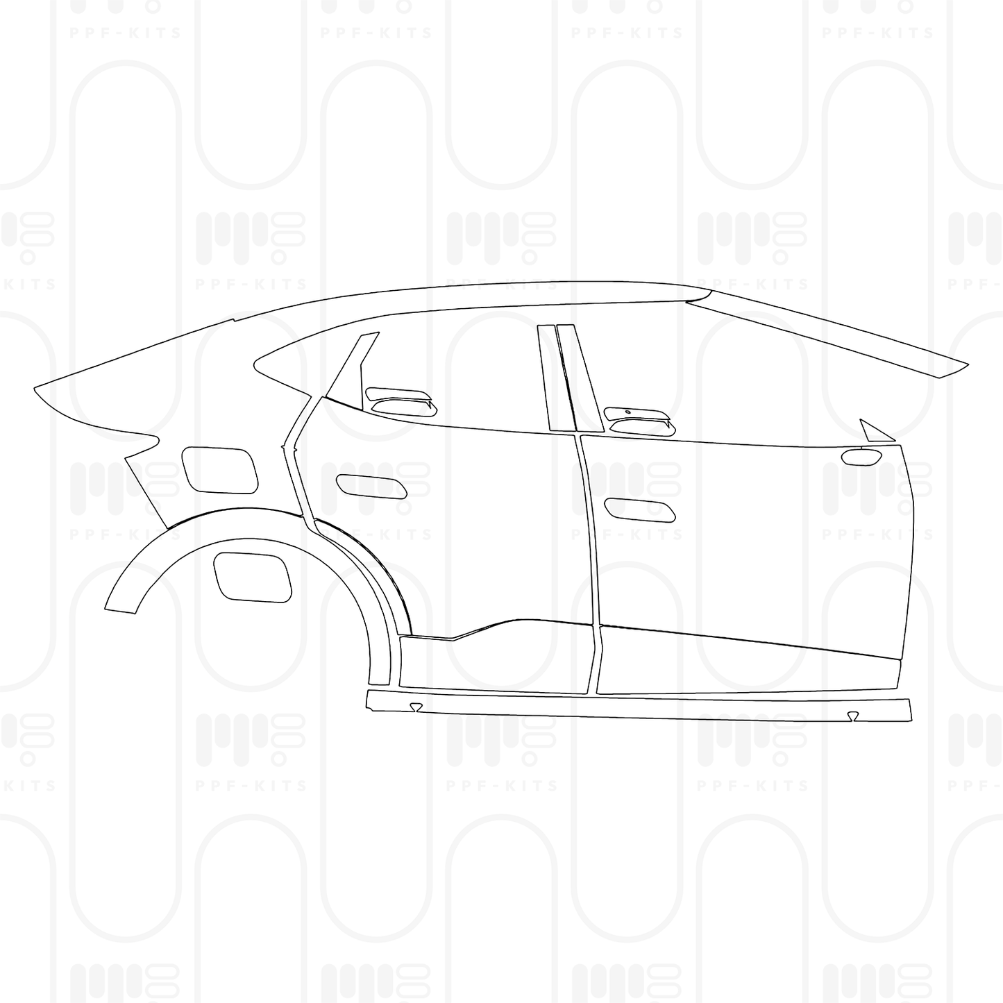 Pre-Cut PPF Volkswagen ID.UNYX 2026