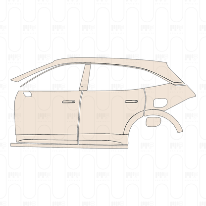 Pre-Cut PPF Zeekr 7X 2026