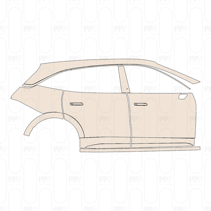 Pre-Cut PPF Zeekr 7X 2026