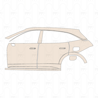 Pre-Cut PPF Zeekr 7X 2026