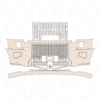 Pre-Cut PPF Zeekr 9X 2025