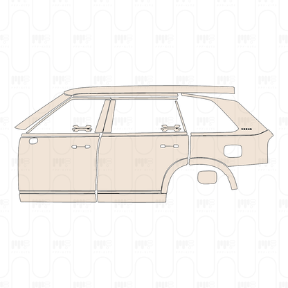 Pre-Cut PPF Zeekr 9X 2025