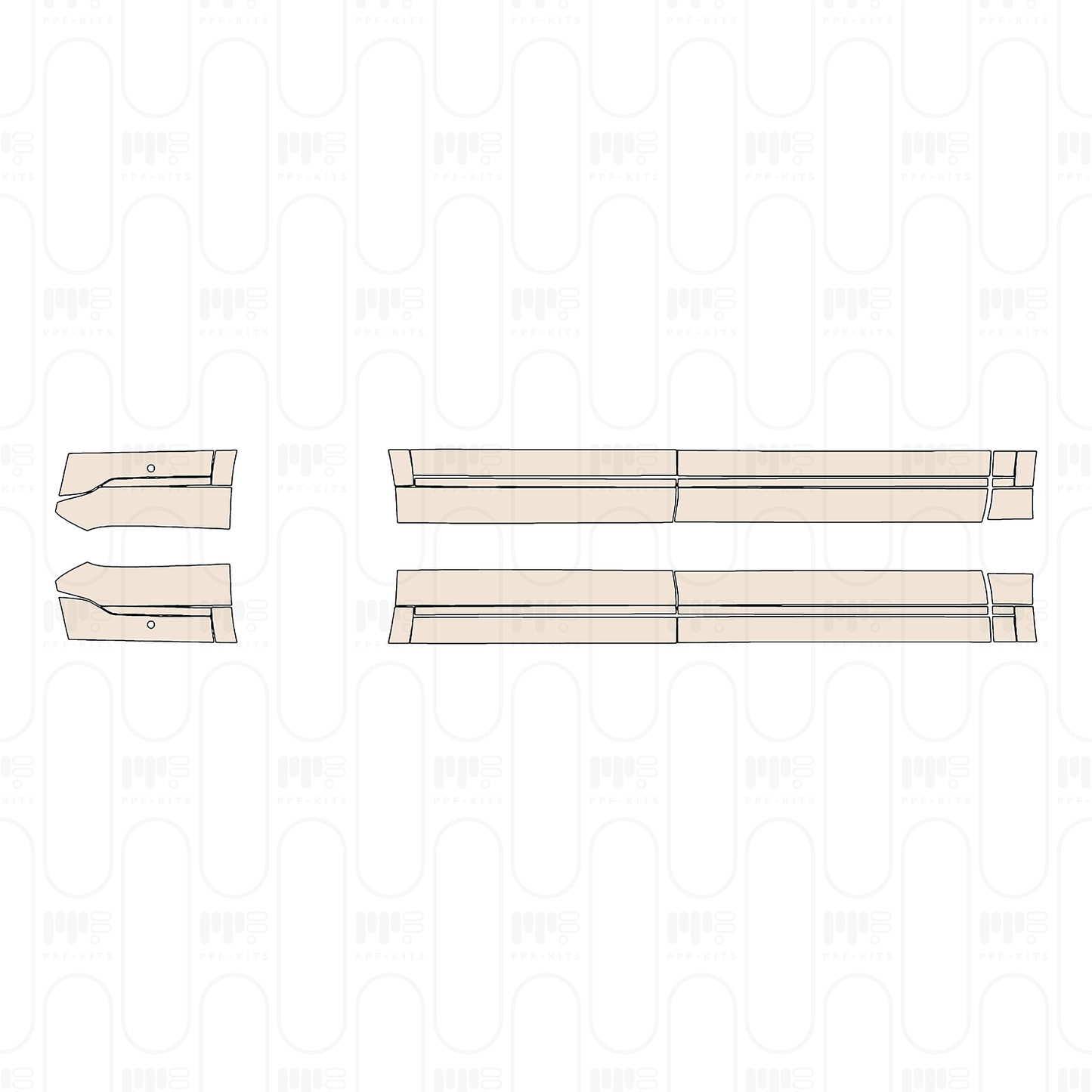 Pre-Cut PPF Zeekr 9X 2025