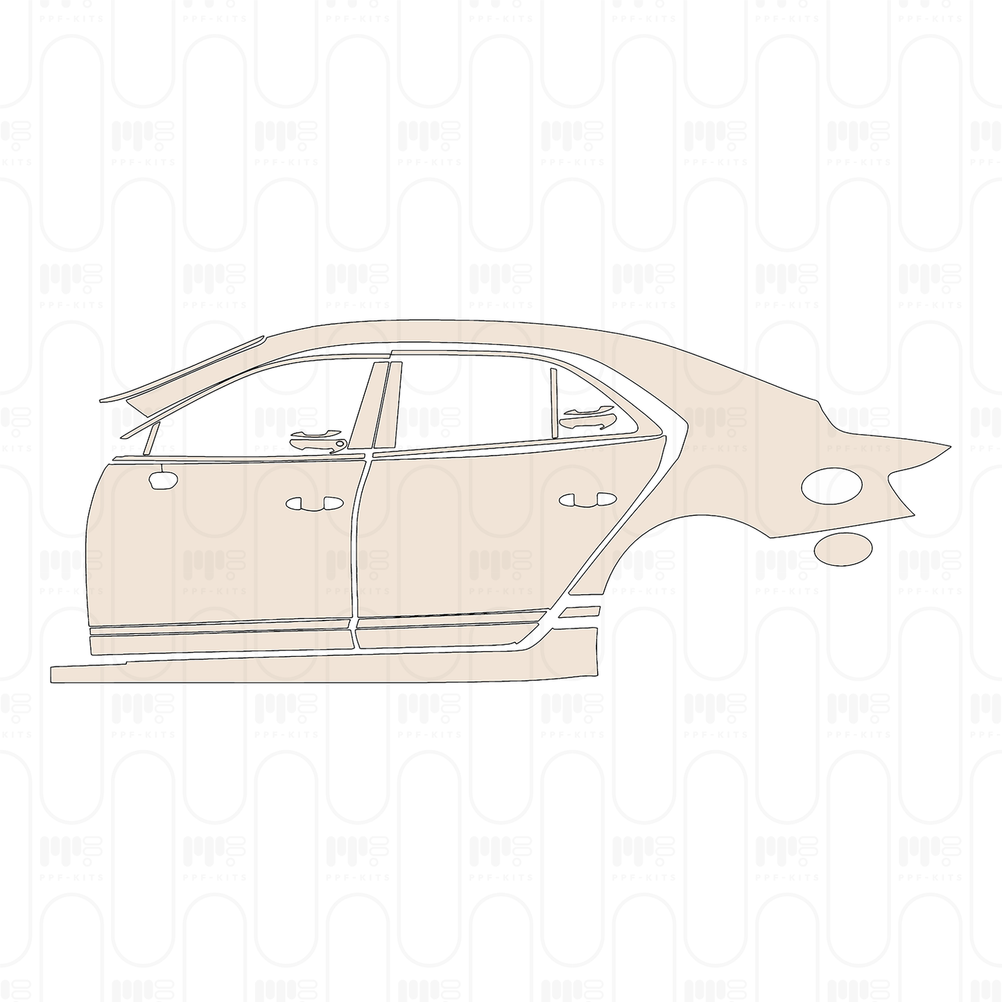 Pre-Cut PPF Bentley Flying Spur Speed 2026