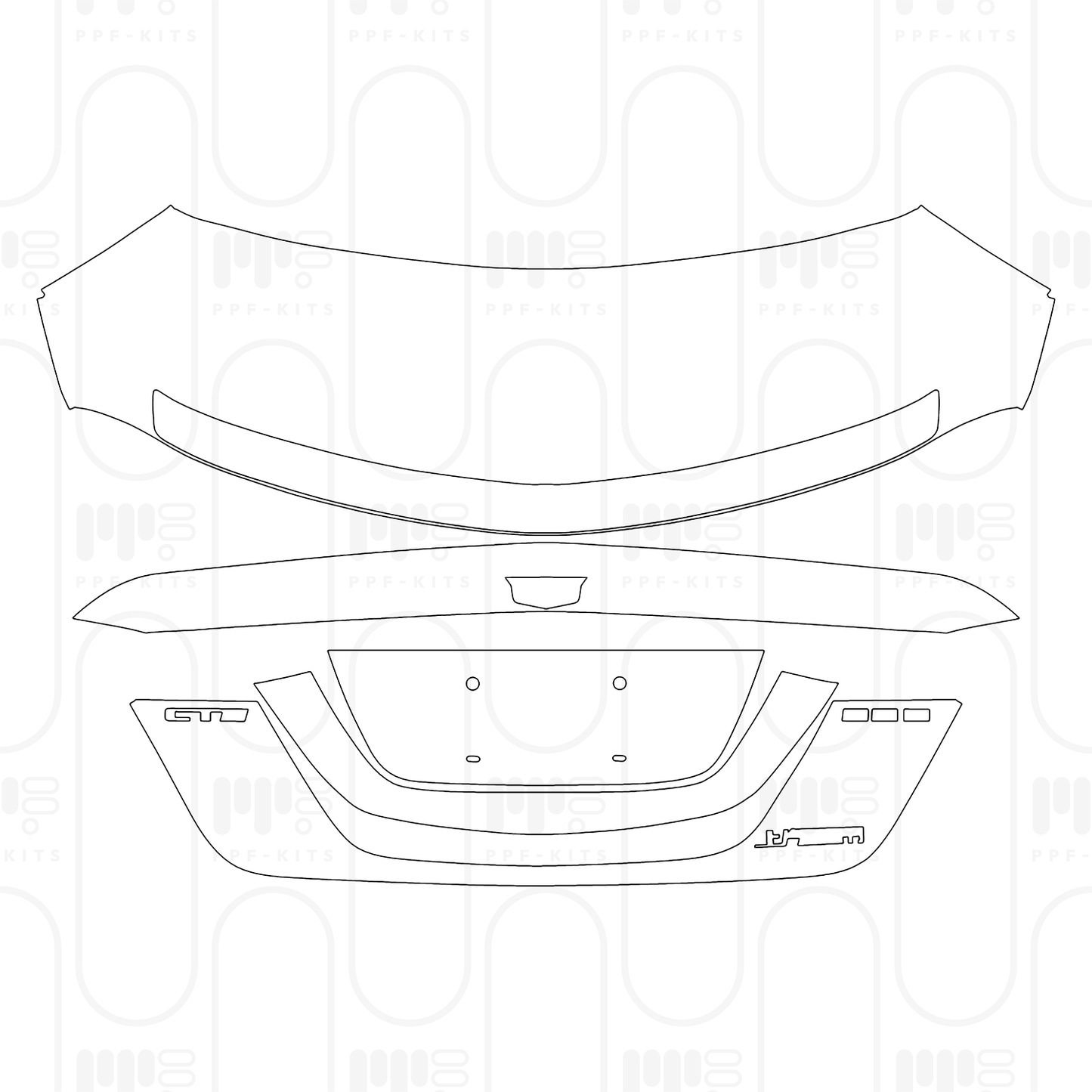 Pre-Cut PPF Cadillac CT5 (US) Sport 2026