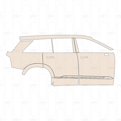 Pre-Cut PPF Cadillac Vistiq Sport 2026