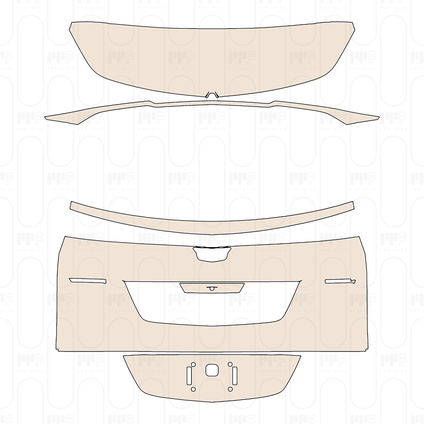 Pre-Cut PPF Cadillac Vistiq Sport 2026