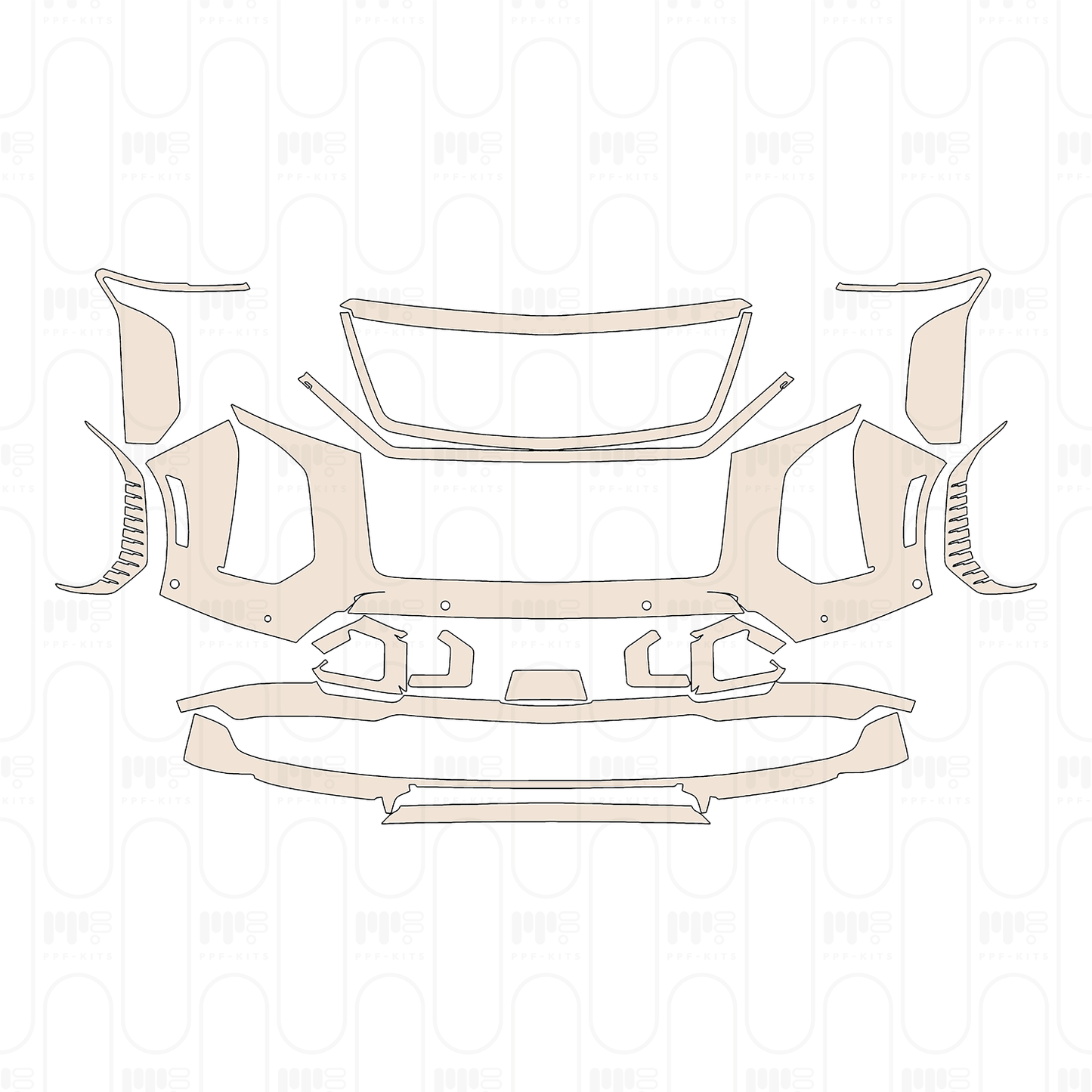 Pre-Cut PPF Cadillac Escalade-V ESV 2026