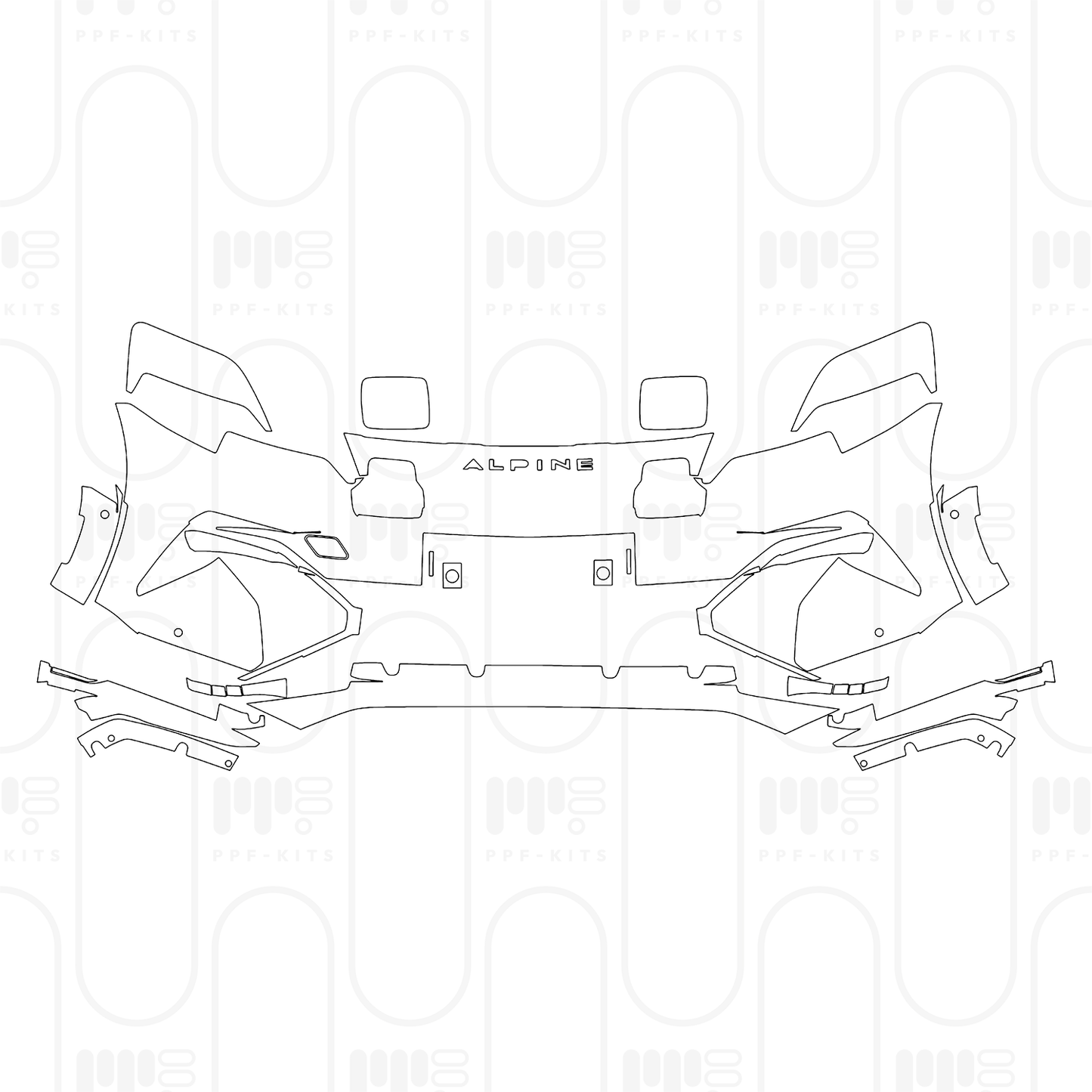 Pre-Cut PPF Alpine A 290 GT 2026