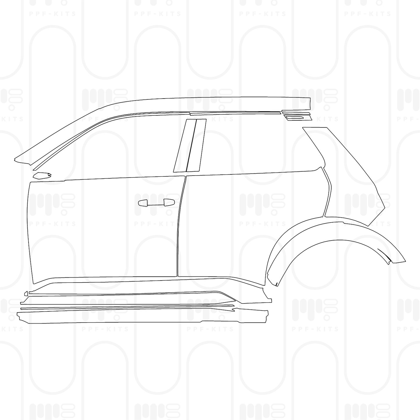 Pre-Cut PPF Alpine A 290 GT 2026