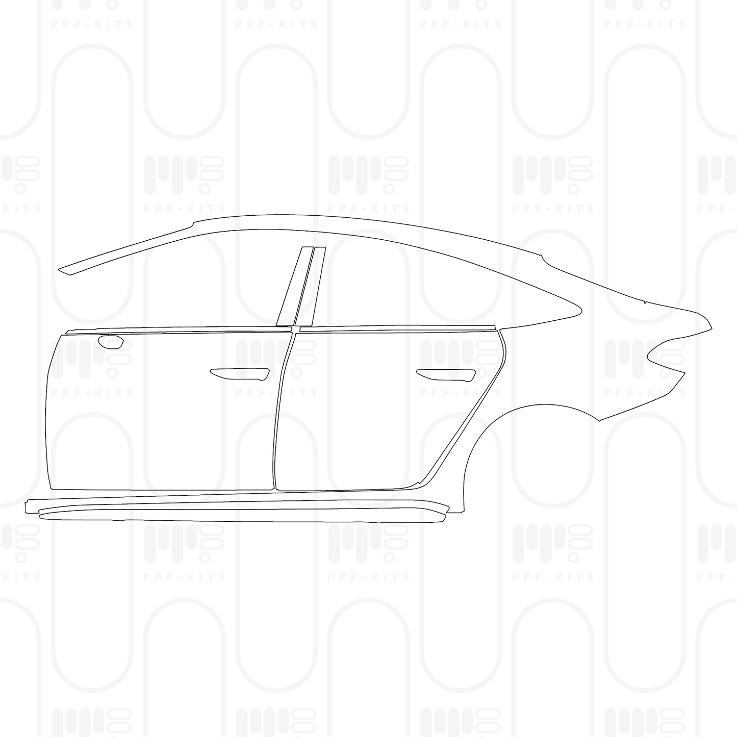 Pre-Cut PPF Audi A5 Saloon S-Line 2026