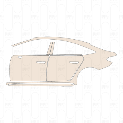 Pre-Cut PPF Audi A5 Saloon S-Line 2026