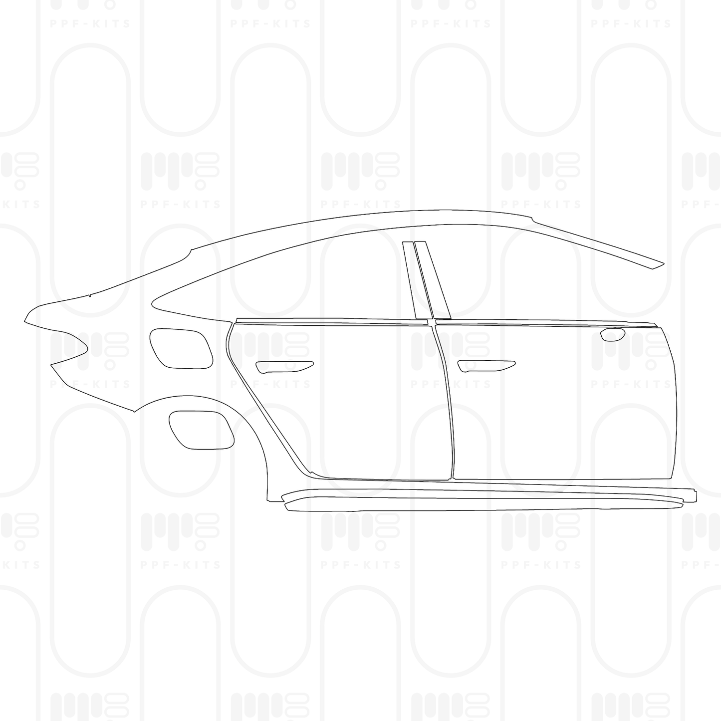 Pre-Cut PPF Audi A5 Saloon S-Line 2026