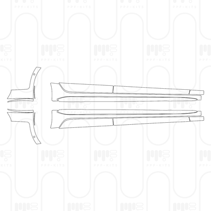Pre-Cut PPF Audi A5 Saloon S-Line 2026