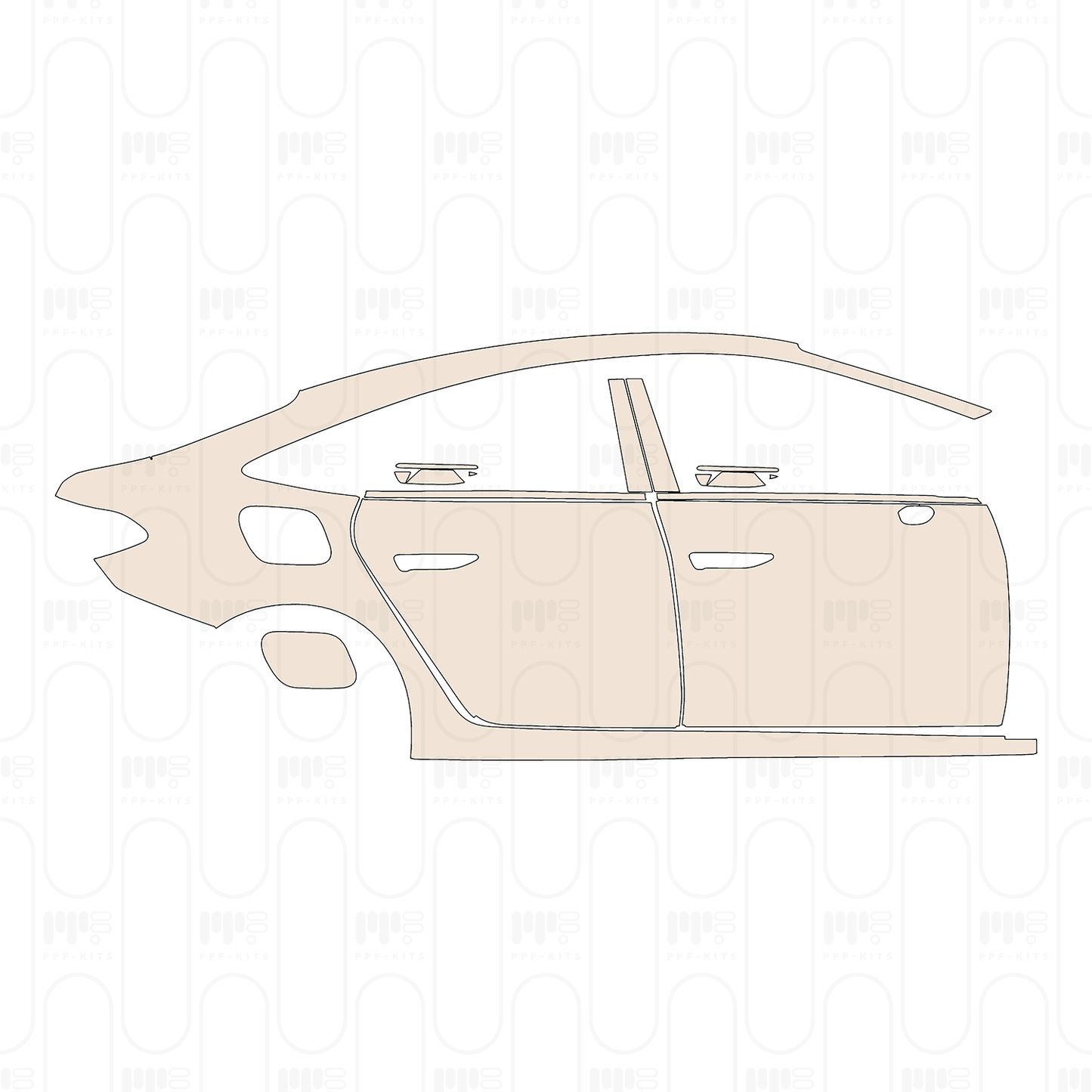 Pre-Cut PPF Audi A5 Saloon Base 2026