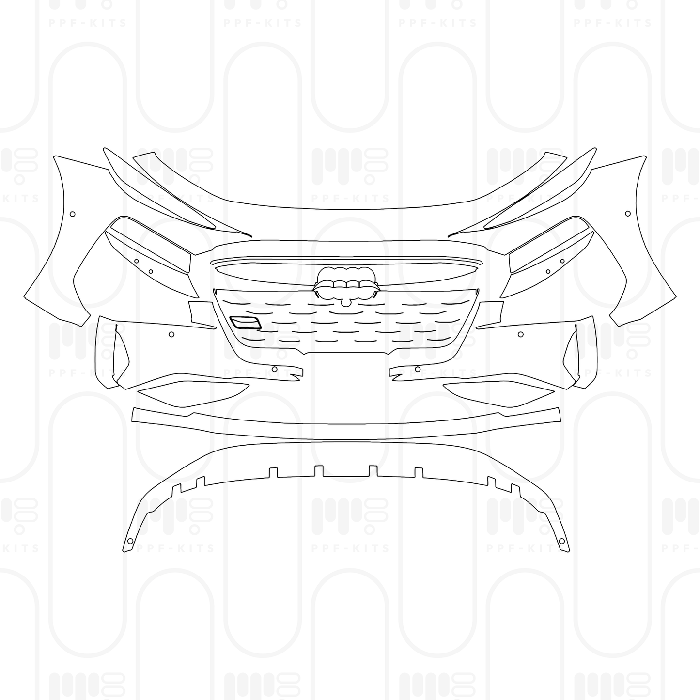 Pre-Cut PPF Audi A6 e-tron A6 Sportback e-tron Base 2026