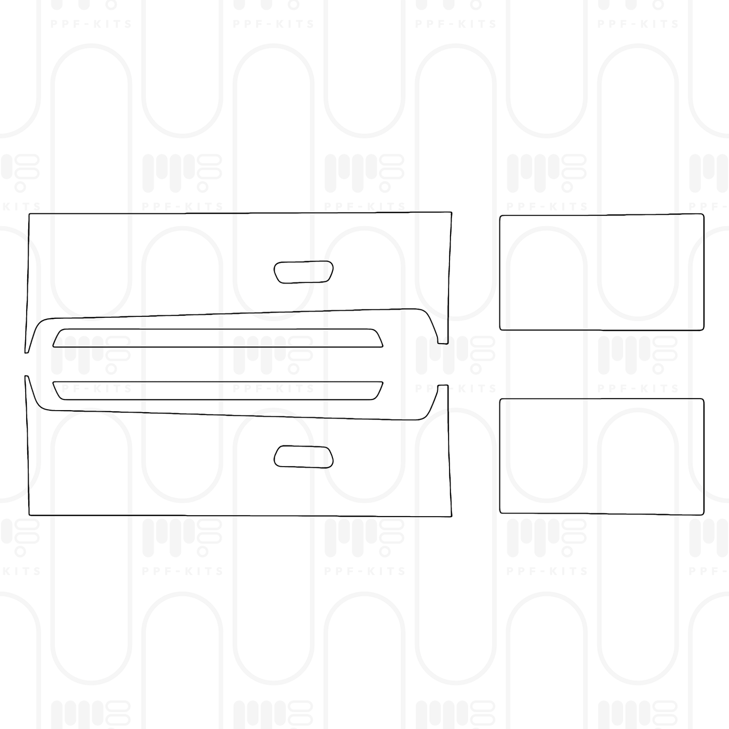 Pre-Cut PPF Audi A6 e-tron A6 Sportback e-tron Base 2026