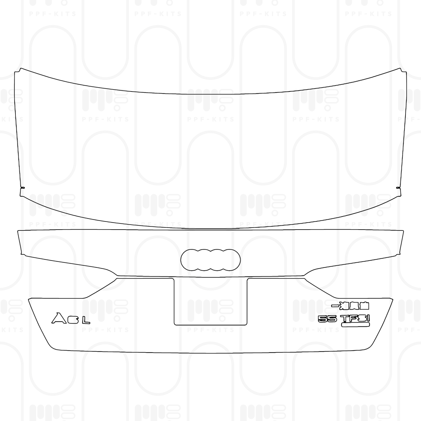 Pre-Cut PPF Audi A6 A6L Base 2026