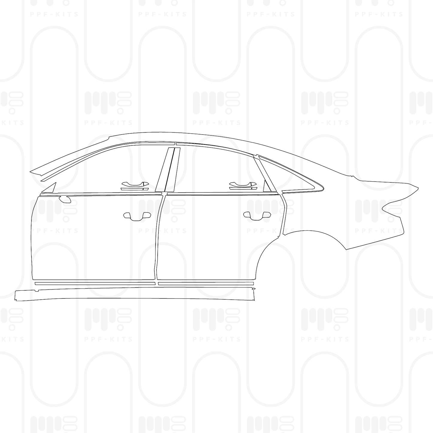 Pre-Cut PPF Audi A8 S8 (for Europe) 2026
