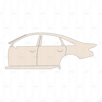 Pre-Cut PPF Audi A8 (Standard Wheelbase) Base 2026