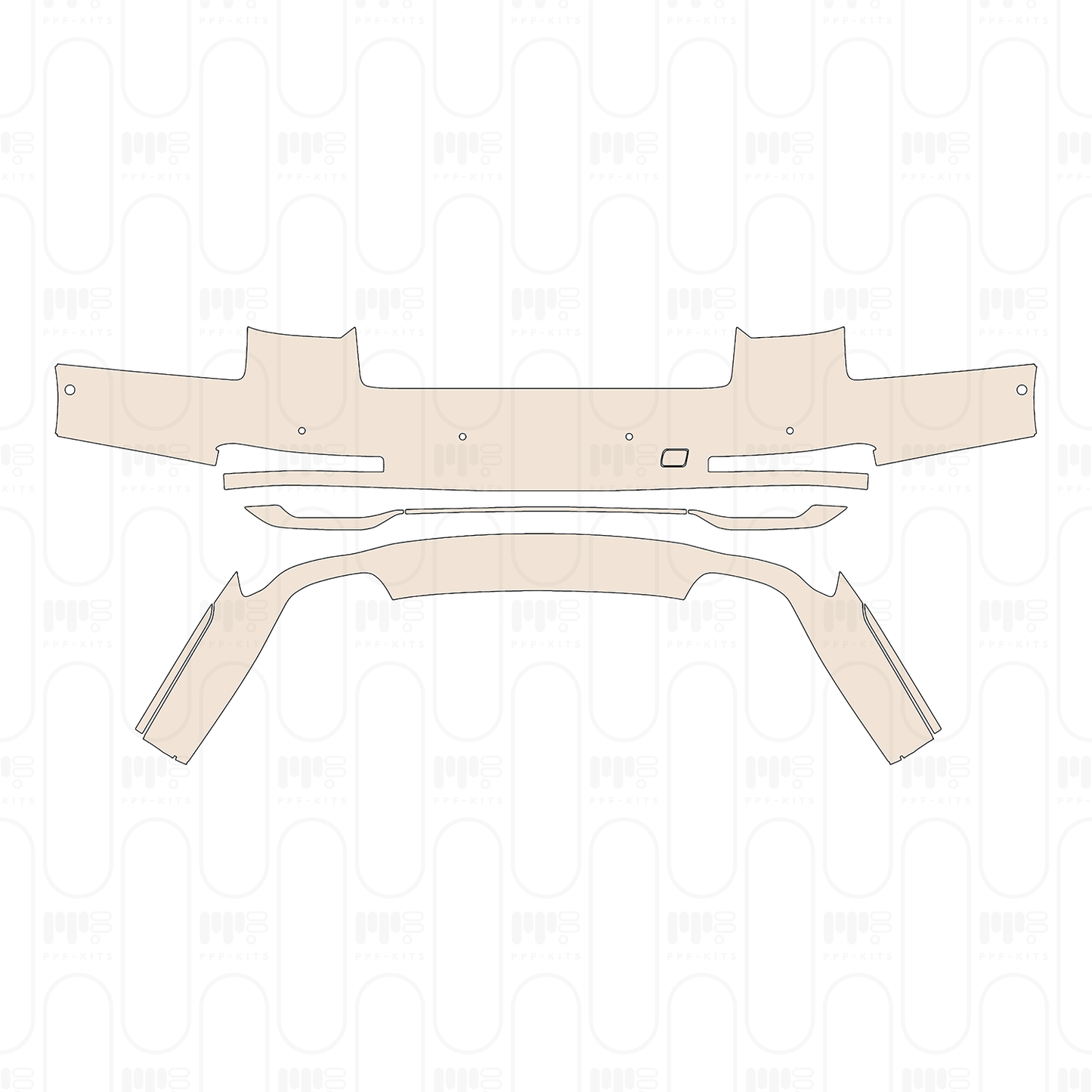 Pre-Cut PPF Audi A8 (Standard Wheelbase) Base 2026