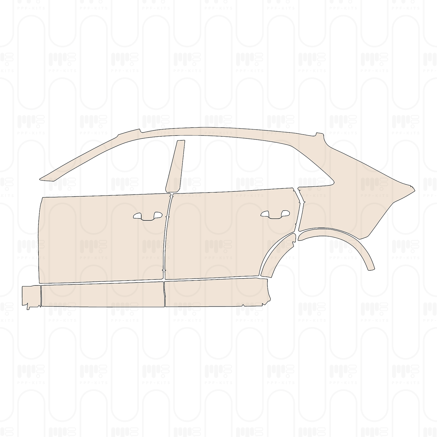 Pre-Cut PPF Audi Q8 RS Q8 2026