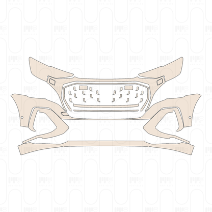 Pre-Cut PPF Audi Q8 S-line 2026
