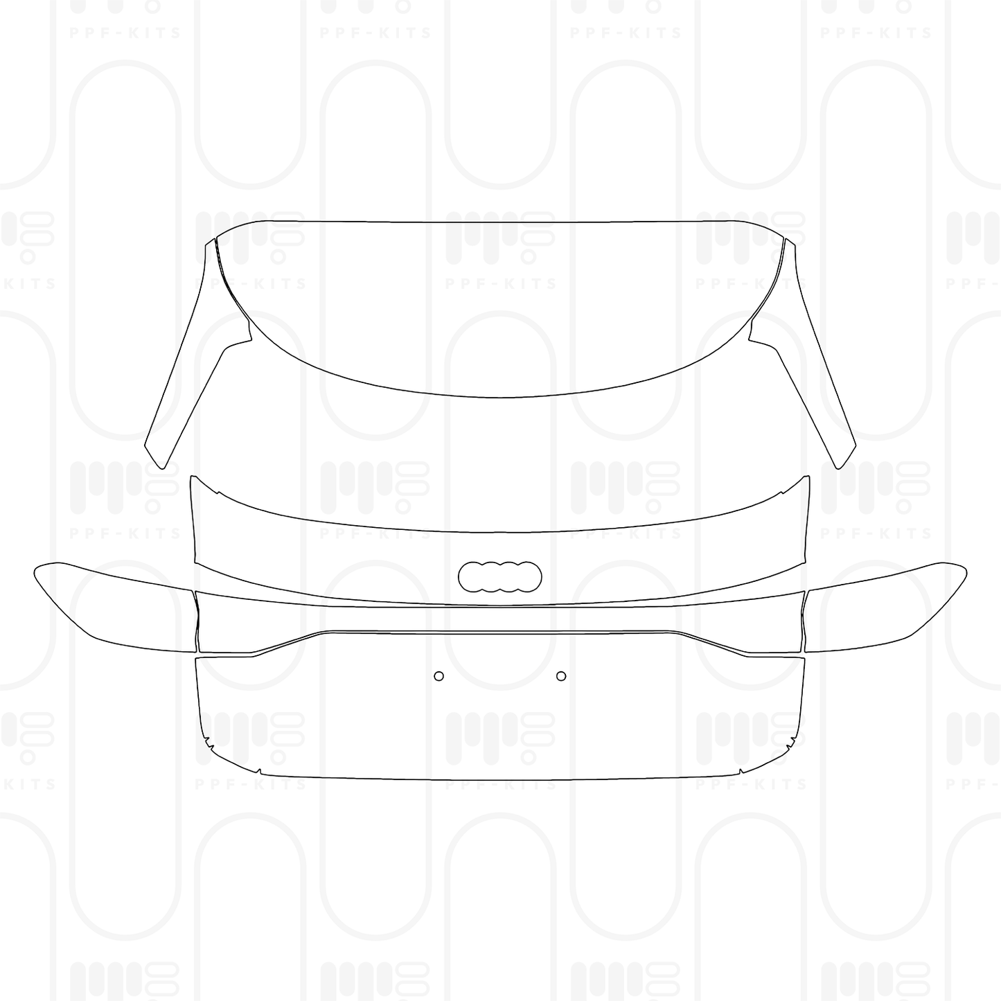 Pre-Cut PPF Audi Q6 e-tron SUV SQ6 e-tron 2026